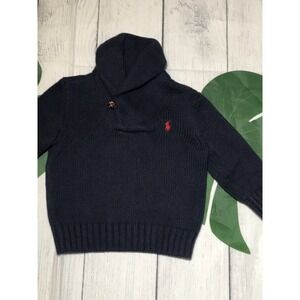 Polo Ralph Lauren Baby Sweater  Sz 12M Blue